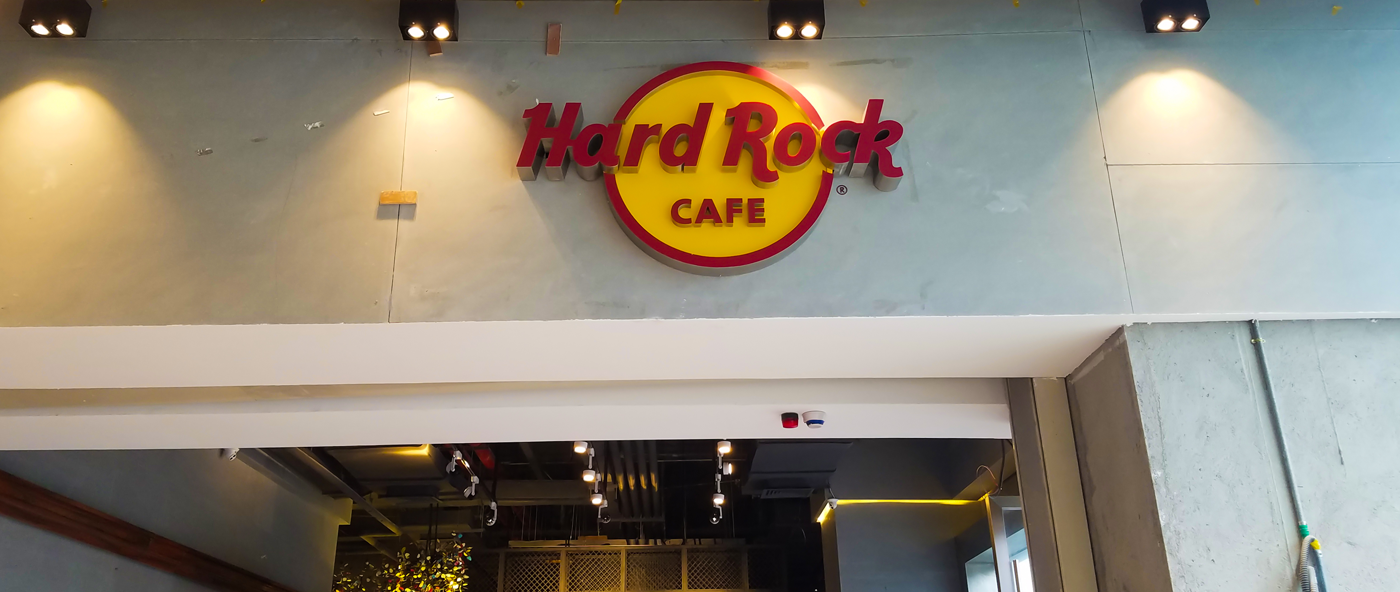 深圳Hard Rock 酒店LED發(fā)光字